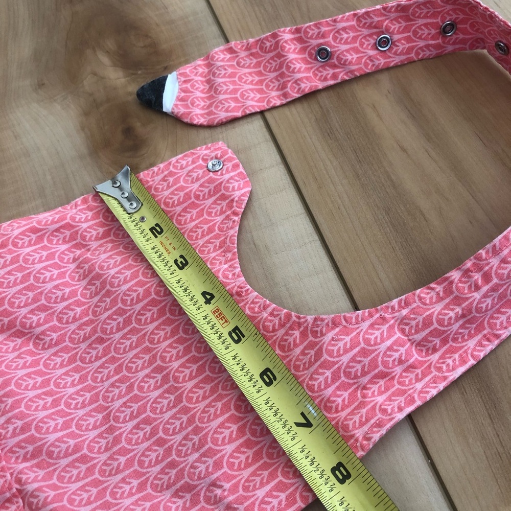 Pink Flamingo Ruffled Kids Apron - Picture 6 of 11